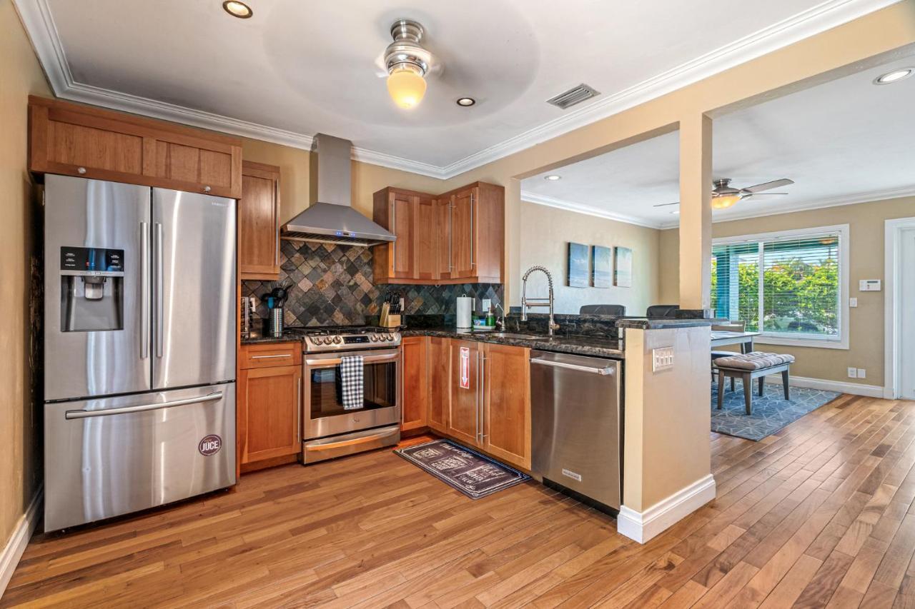 #1 Fort Lauderdale House - Heated Salt Water Pool - Private Oasis-Updated Gorgeous 3Br 3Ba - Las Olas 외부 사진