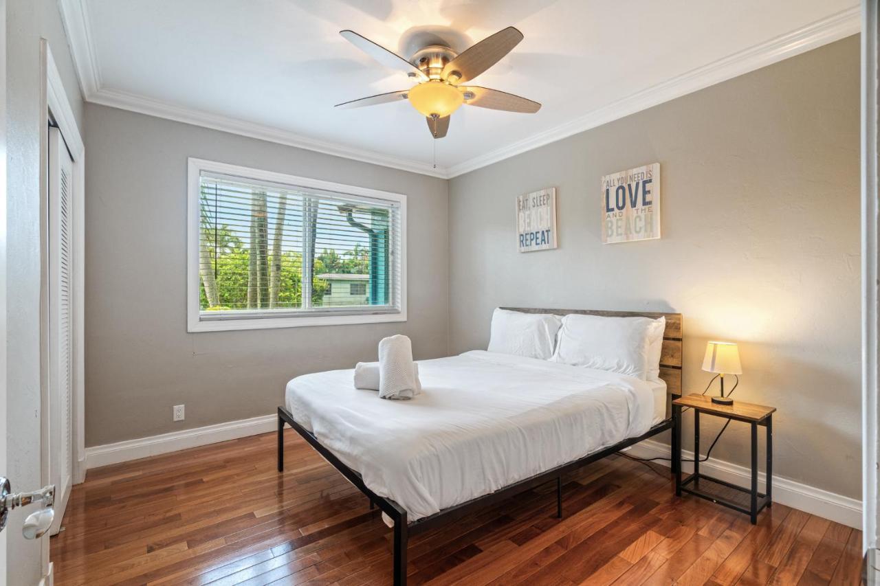#1 Fort Lauderdale House - Heated Salt Water Pool - Private Oasis-Updated Gorgeous 3Br 3Ba - Las Olas 외부 사진