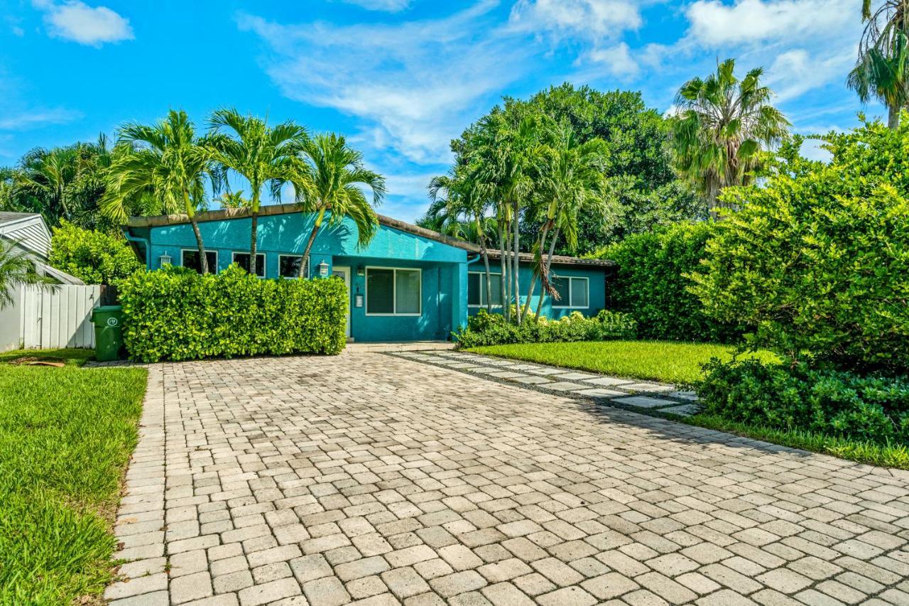 #1 Fort Lauderdale House - Heated Salt Water Pool - Private Oasis-Updated Gorgeous 3Br 3Ba - Las Olas 외부 사진