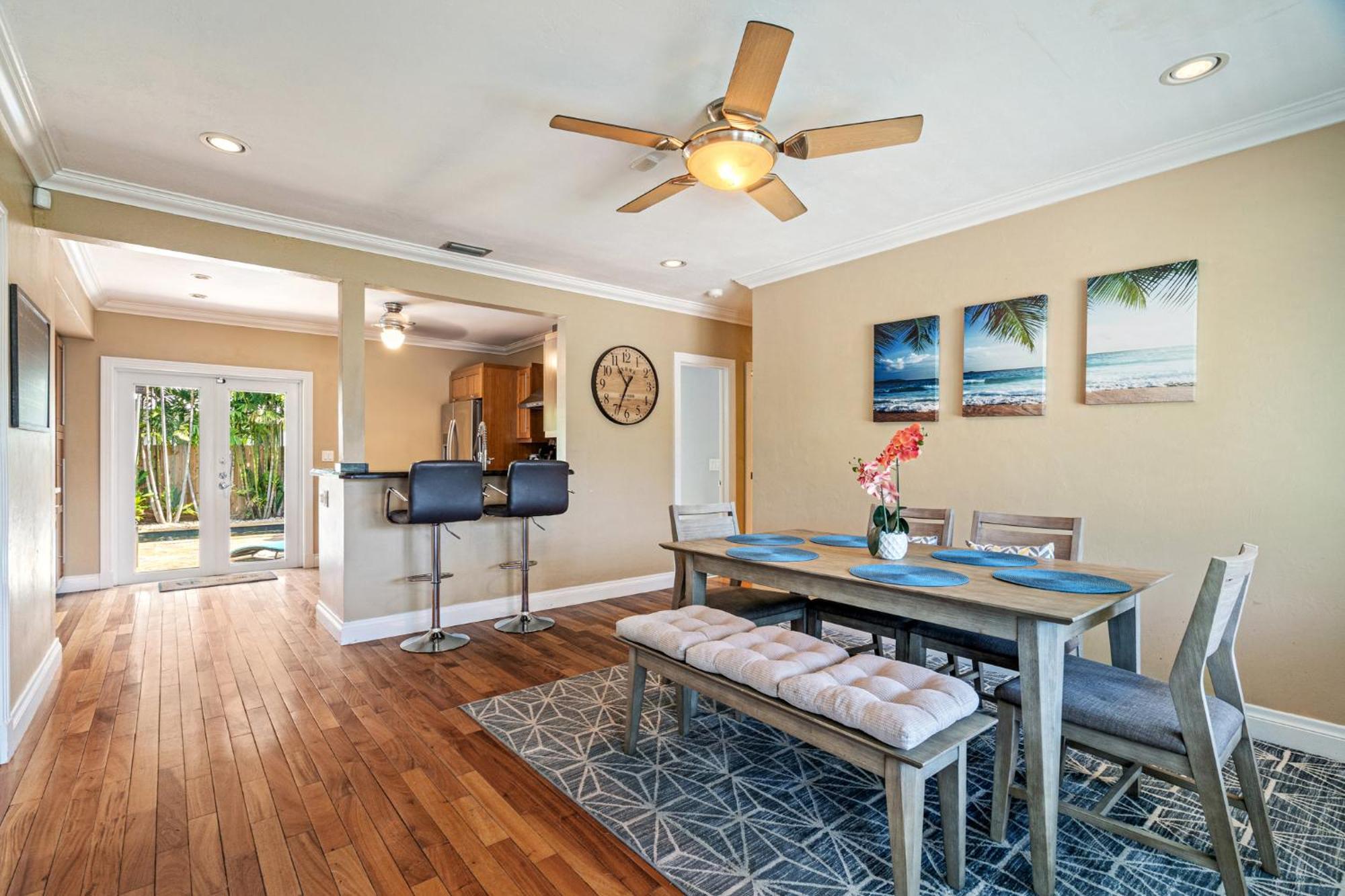 #1 Fort Lauderdale House - Heated Salt Water Pool - Private Oasis-Updated Gorgeous 3Br 3Ba - Las Olas 외부 사진